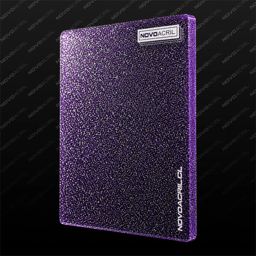 ACRILICO GLITTER PURPLE SILVER NOVO 3MM 1