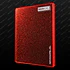 ACRILICO  GLITTER RED GOLD NOVO 3MM