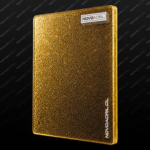 ACRILICO GLITTER GOLD NOVO 3MM