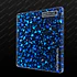 ACRILICO GLITTER CONFETTI FLAKE BLUE NOVO 3MM