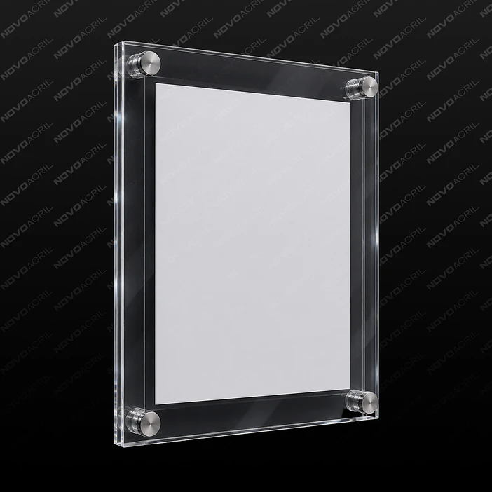 PORTA GRAFICA ACRILICO DOBLE 1