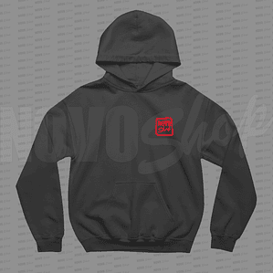 POLERON CANGURO LOGO FRONT 8CM