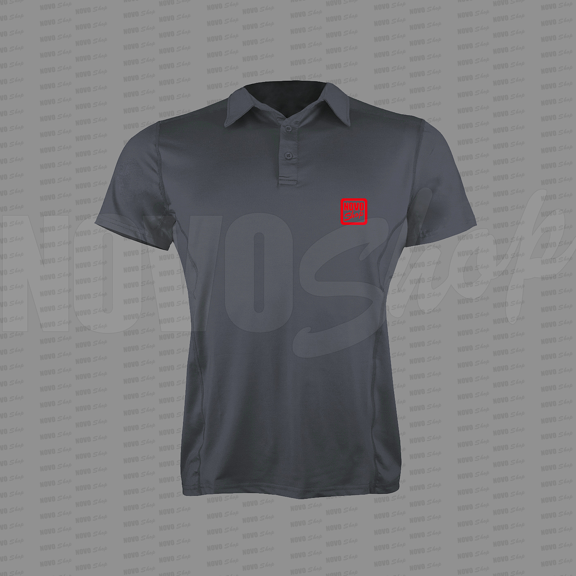 POLERA DRYFIT LISA LOGO FRONT 8CM 1