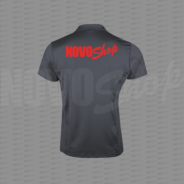 POLERA DRYFIT LISA LOGO 30CM BACK 1