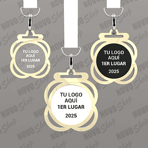 MEDALLAS 105 (no incluye lanyard)