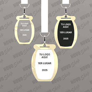 MEDALLAS 107 (no incluye lanyard)