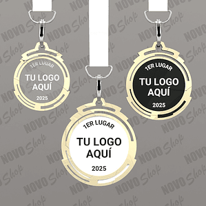 MEDALLAS 108 (no incluye lanyard)