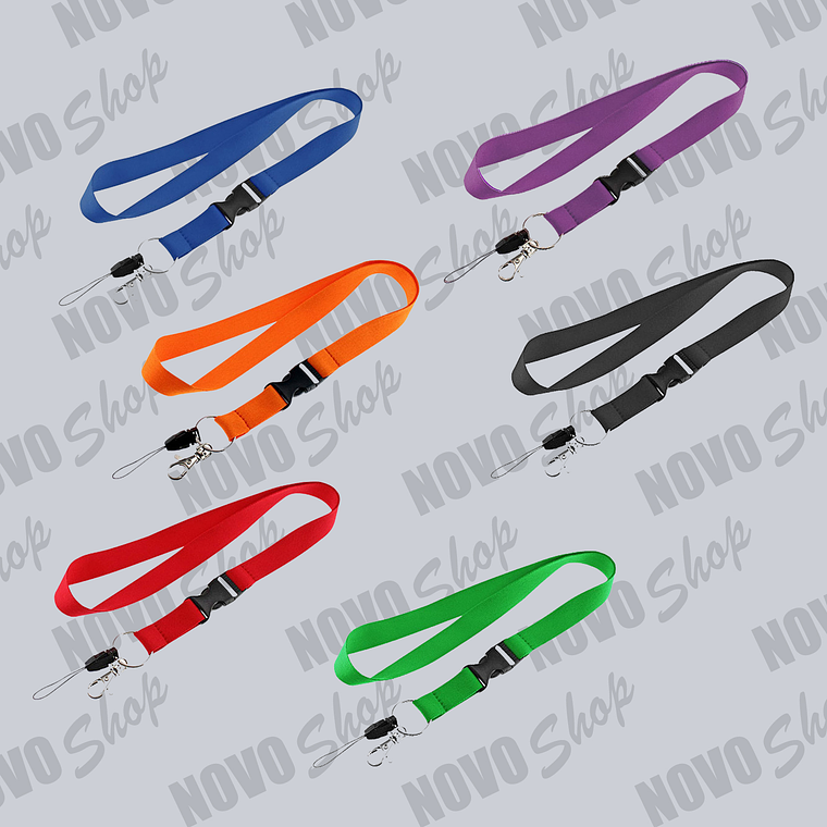 CINTA LANYARD LISA CON CLIP 1