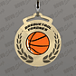 MEDALLAS BASQUETBOL - Miniatura 4