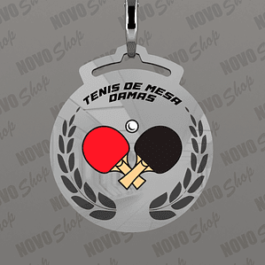 MEDALLAS TENIS DE MESA