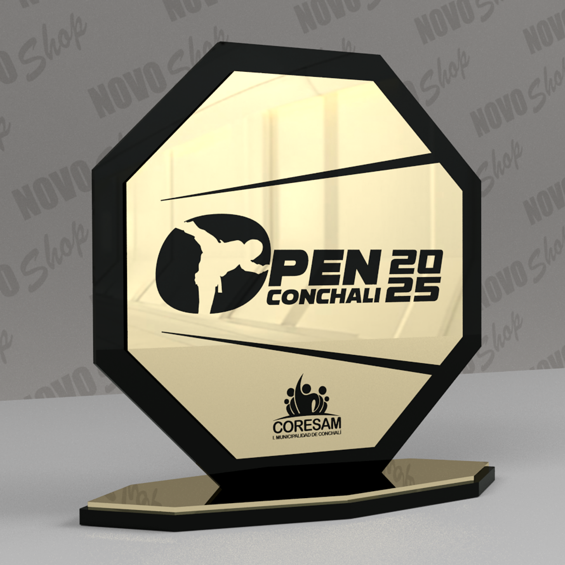 GALVANO MEDALLAS WORLD TAEKWONDO 1