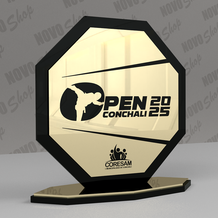 GALVANO MEDALLAS WORLD TAEKWONDO 1