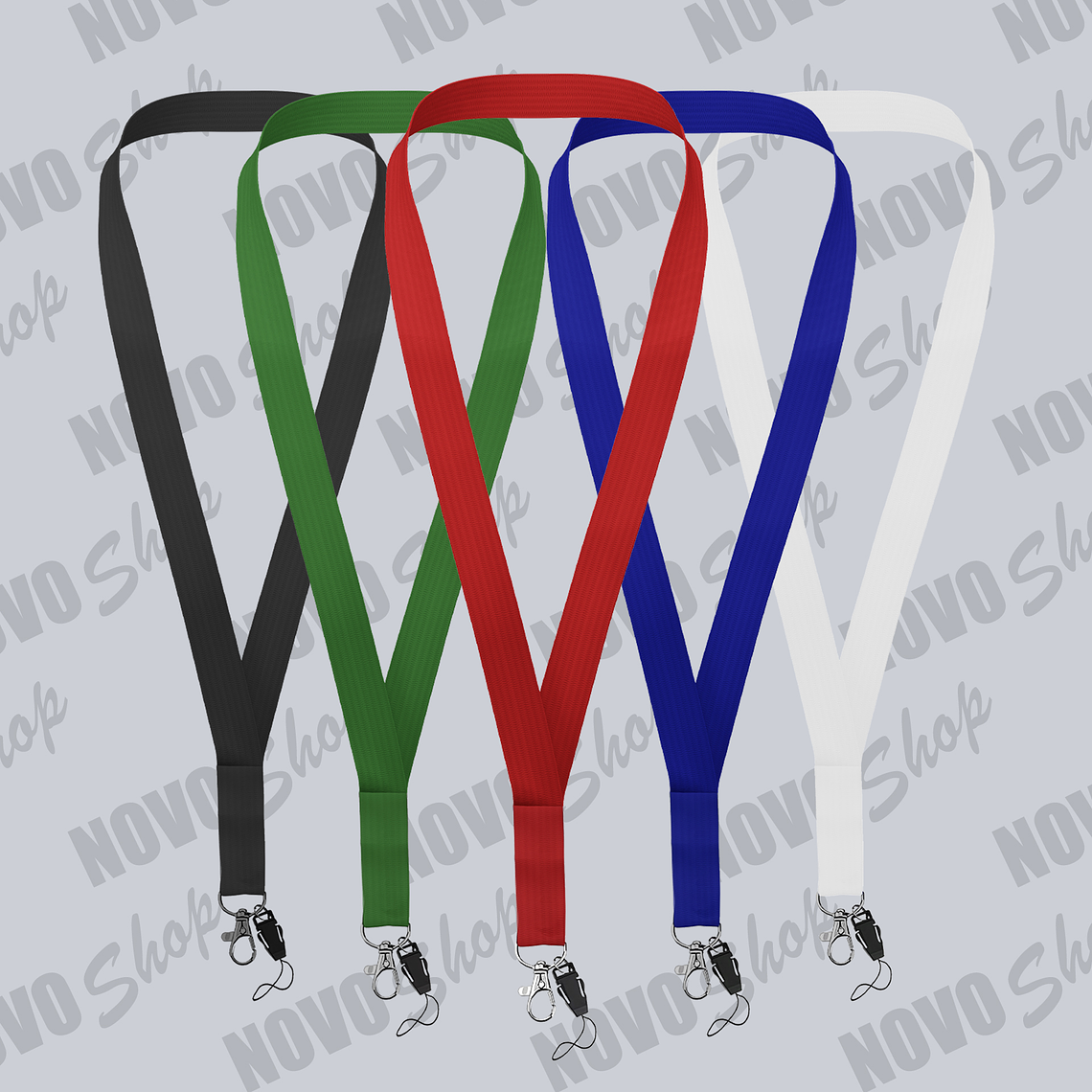 CINTA LANYARD TEXTURADO SIMPLE 1