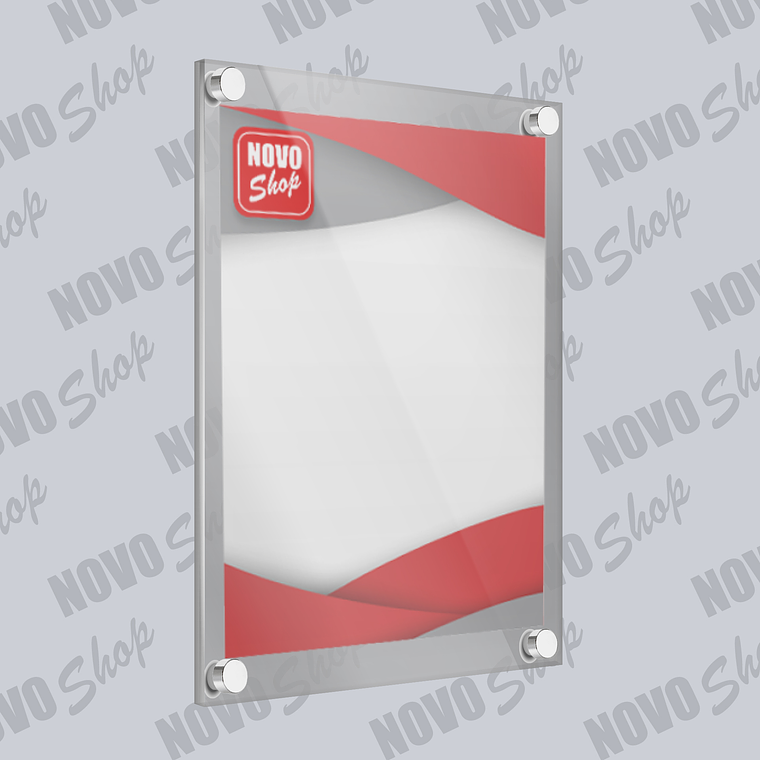 PORTA GRAFICA ACRILICO DOBLE  1