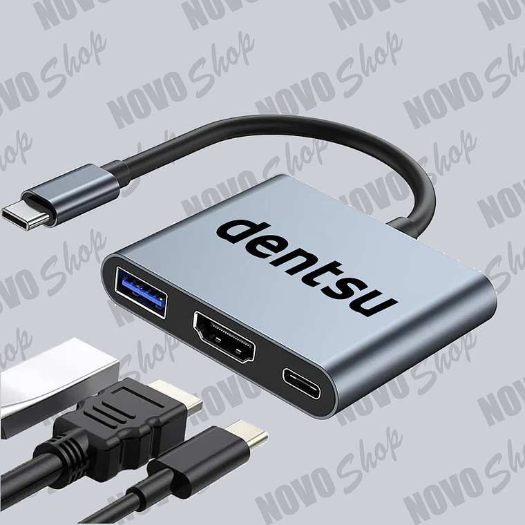 HUB USB HDMI DENTSU 1