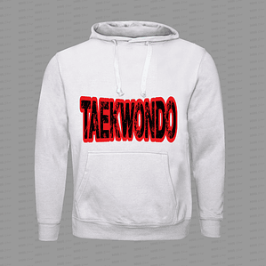 POLERON CANGURO BLANCO