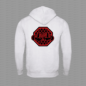 POLERON CANGURO BLANCO