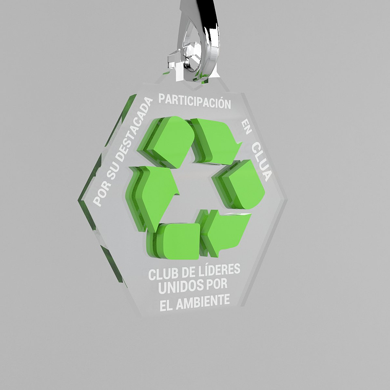 MEDALLA COLEGIO LOS CEIBOS 1