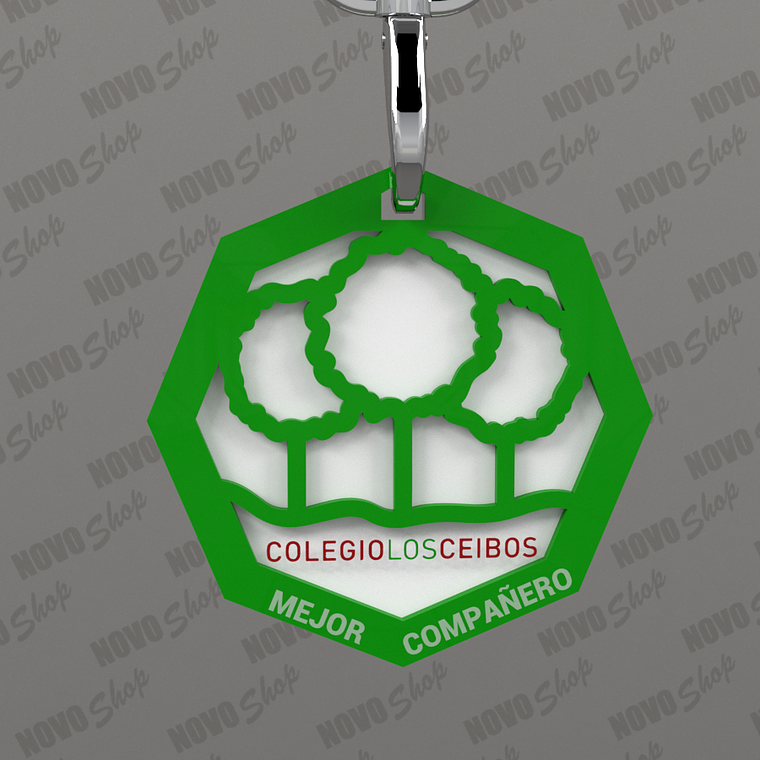 MEDALLA COLEGIO LOS CEIBOS 3
