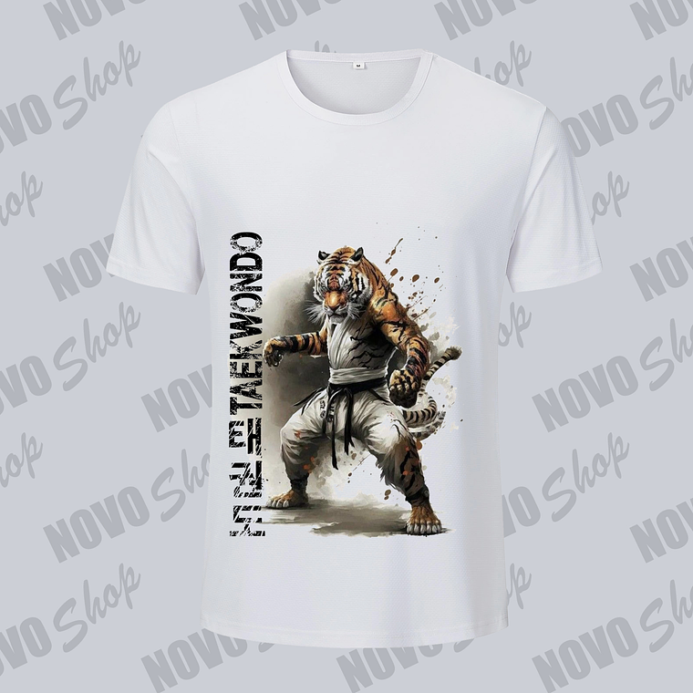 POLERA DRYFIT MICROPERFORADA TIGRE  1