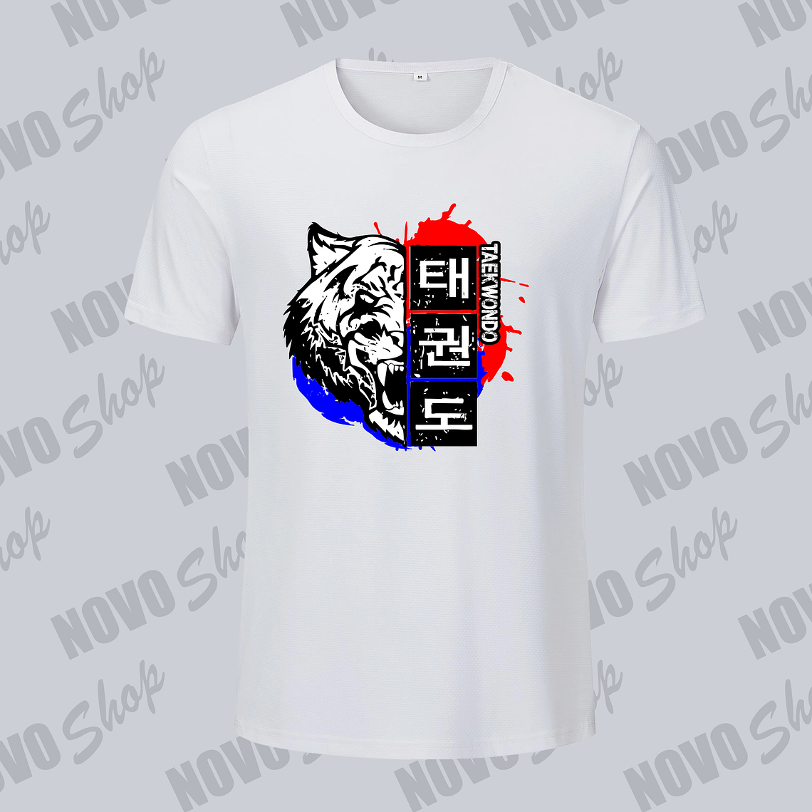 POLERA DRYFIT MICROPERFORADA LOGO TIGRE  1