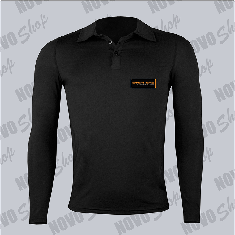 POLERA DRY FIT MANGA LARGA CON CUELLO STEPHENS AGENCIA 4