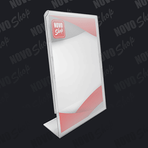 PORTA GRAFICA TIPO L 2MM