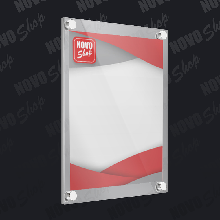 PORTA GRAFICA ACRILICO DOBLE  1