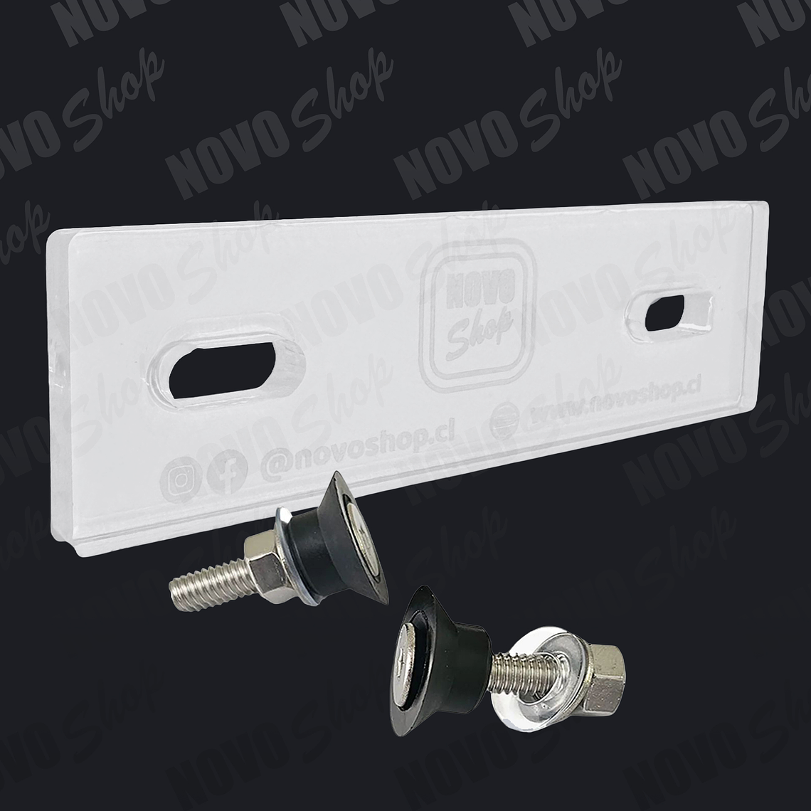 KIT SOPORTE ACRILICO CANCHA PADEL  1