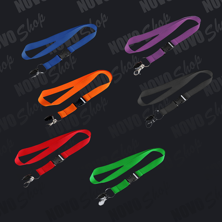 CINTA LANYARD LISA CON CLIP 1