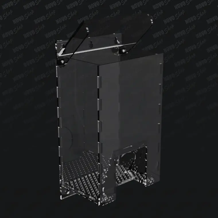 PORTA DETERGENTE DE ACRILICO SIMPLE PARA MURO 1