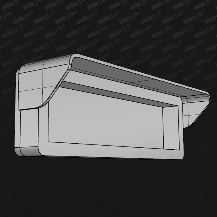 VISERA DE ACRILICO PARA MARCADOR ELECTRONICO 1