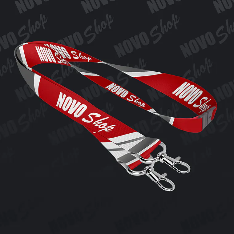 LANYARD DOBLE MOSQUETON  1