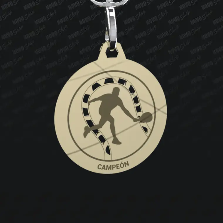 MEDALLA  GIPSY PADEL 1