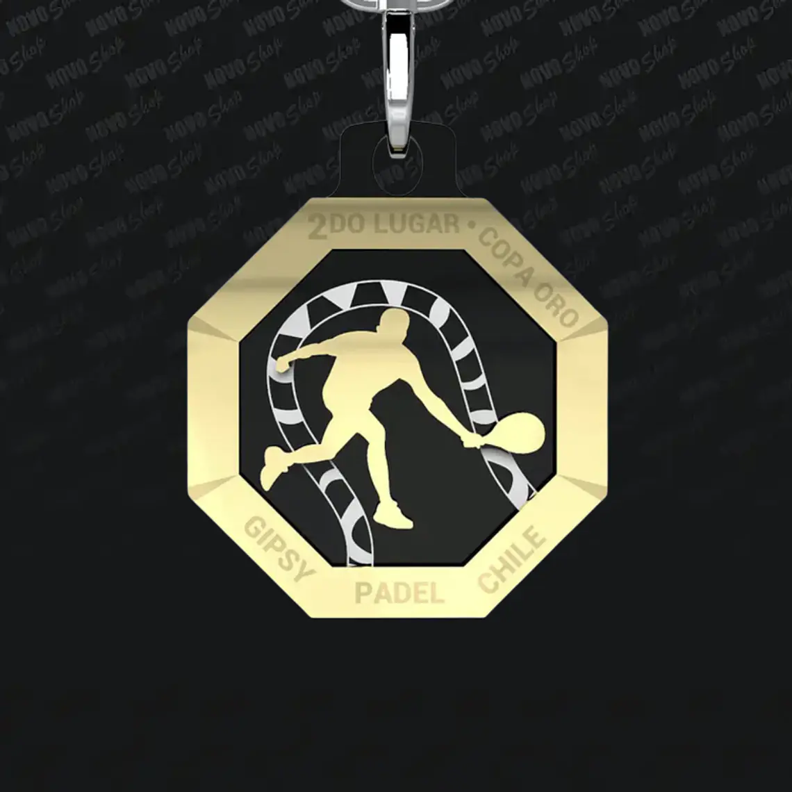 MEDALLA  GIPSY PADEL 2