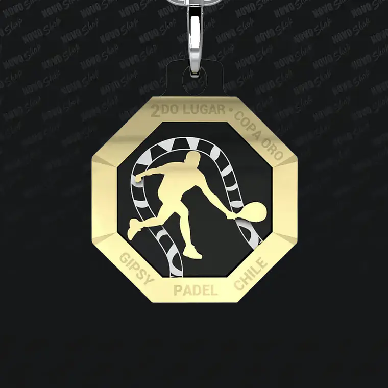 MEDALLA  GIPSY PADEL 2