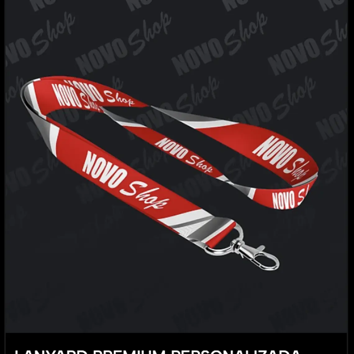 LANYARD PREMIUM SIMPLE CUSTOM 1