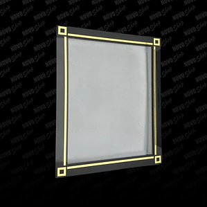 PORTA GRAFICA DE MURO PLEGADO CON MARCO INCLUIDO 