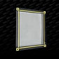 PORTA GRAFICA DE MURO PLEGADO CON MARCO INCLUIDO  - Miniatura 1