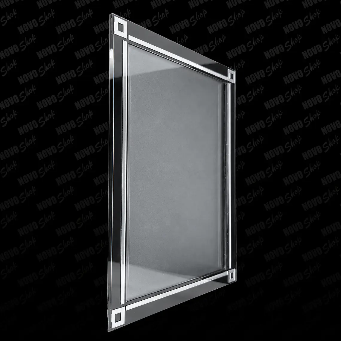 PORTA GRAFICA DE MURO PLEGADO CON MARCO SILVER INCLUIDO 1