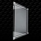 PORTA GRAFICA DE MURO PLEGADO CON MARCO SILVER INCLUIDO - Miniatura 1