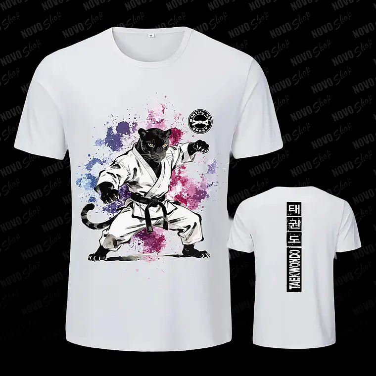 POLERAS TAEKWONDO TIGER 8