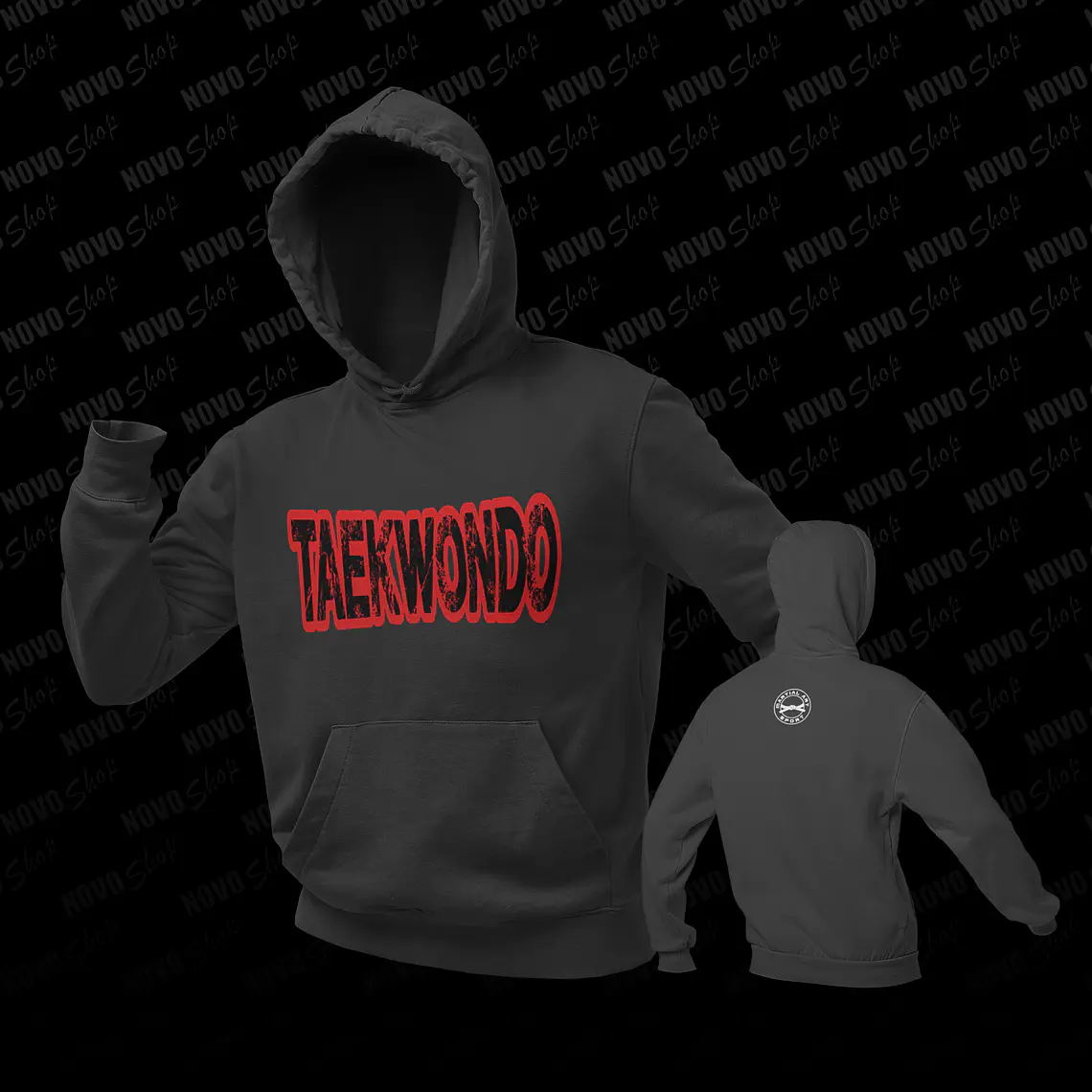 POLERON CANGURO DISEÑO LETRAS 2