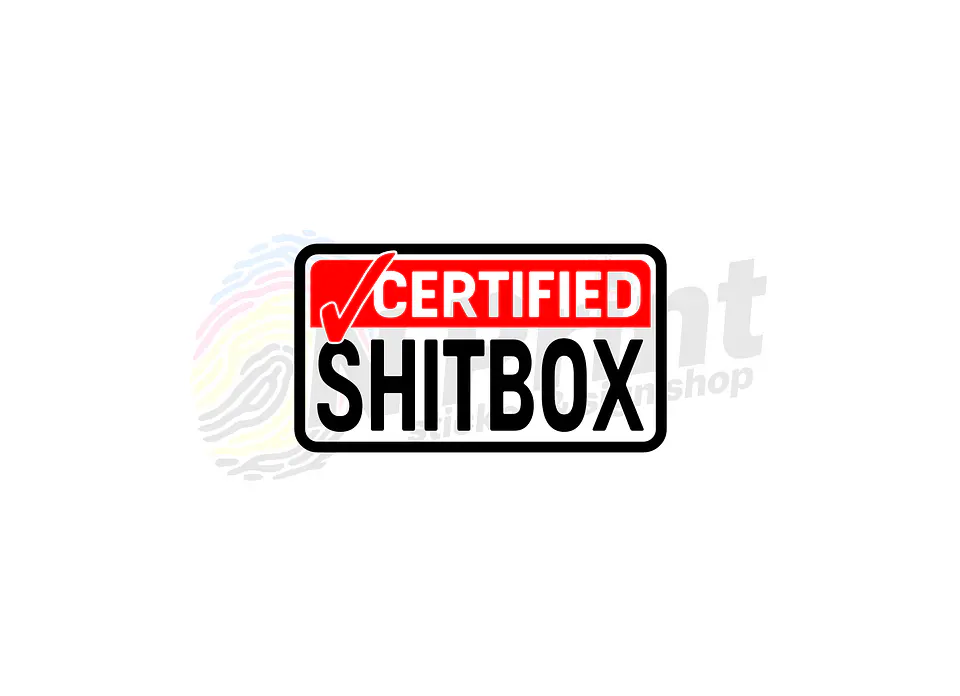 Certified Shit Box 1