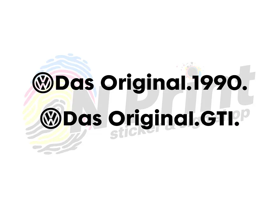 VW Das Original 1