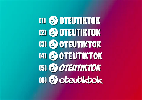 Autocolantes ID TikTok.