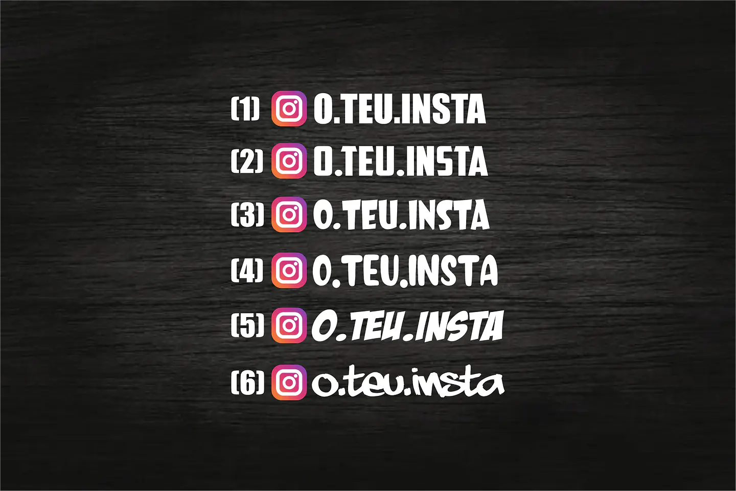 Autocolantes insta 2