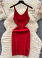 Vestido Rojo Lucia - Miniatura 2
