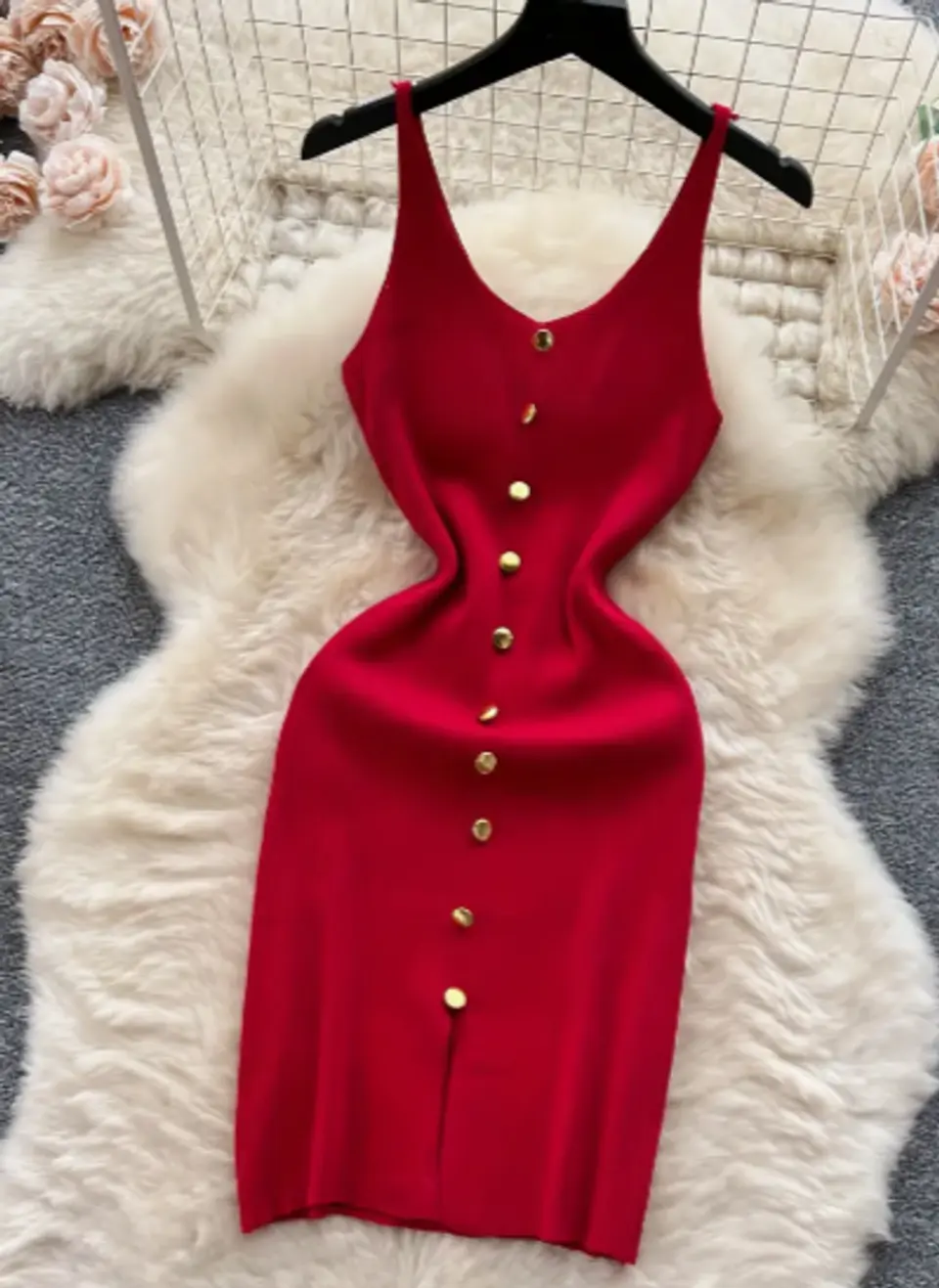 Vestido Rojo Lucia 1