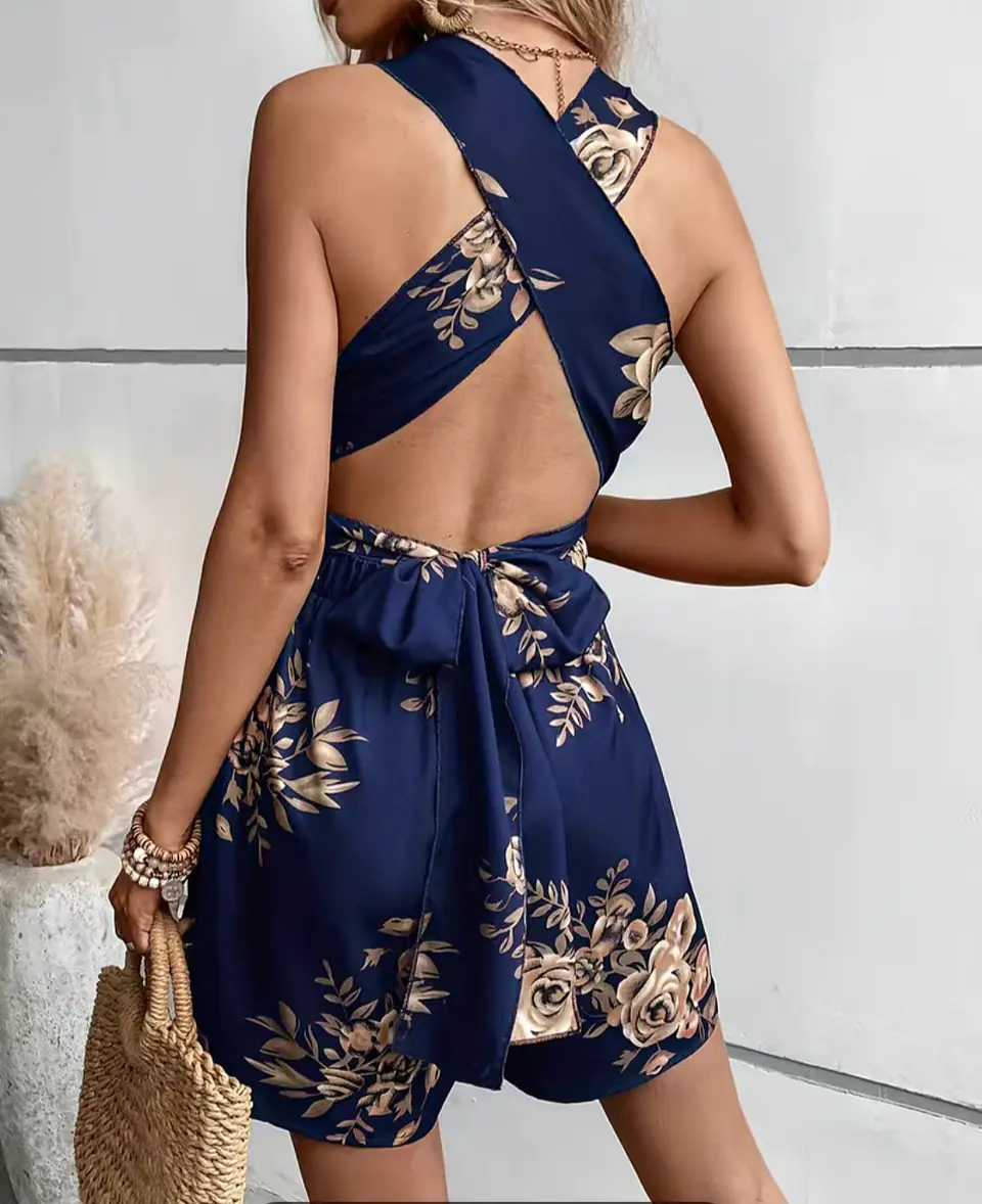 Enterizo Azul Dalila 2